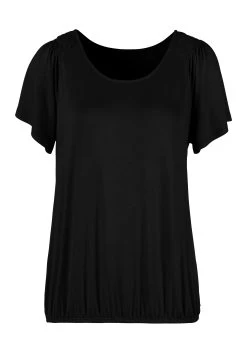 Vivance T-shirt Met Korte Volantmouwtjes (Set Van 2) -Beroemde Badkleding Winkel vivance t shirt met korte volantmouwtjes set van 2 zwart 4