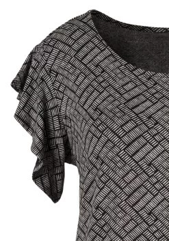 Vivance T-shirt Met Korte Volantmouwtjes (Set Van 2) -Beroemde Badkleding Winkel vivance t shirt met korte volantmouwtjes set van 2 zwart 5