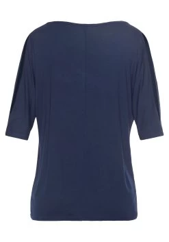 Vivance T-shirt Met Uitsparingen In De Mouwen -Beroemde Badkleding Winkel vivance t shirt met uitsparingen in de mouwen blauw 5