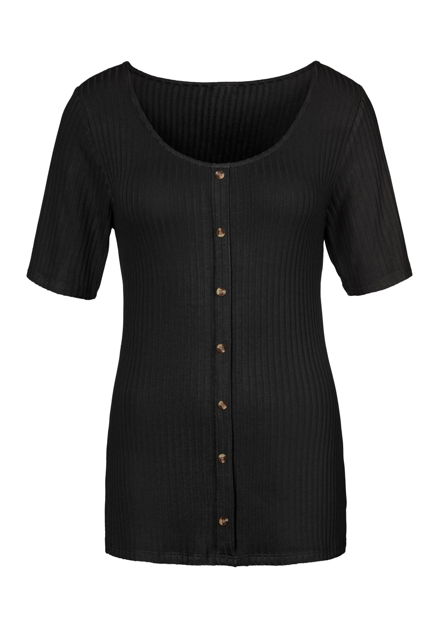 Vivance T-shirt Van Hoogwaardig Ribmateriaal (Set Van 2) 3 Vivance T-shirt Van Hoogwaardig Ribmateriaal (Set Van 2) - Image 3