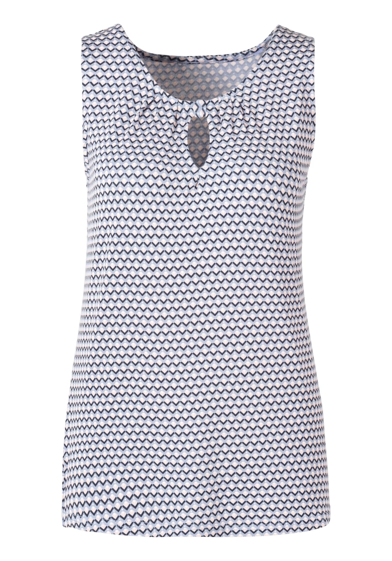 Vivance Tanktop Met Een Cut-out En Fijne Plooi Voor (Set Van 2) 3 Vivance Tanktop Met Een Cut-out En Fijne Plooi Voor (Set Van 2) - Image 3