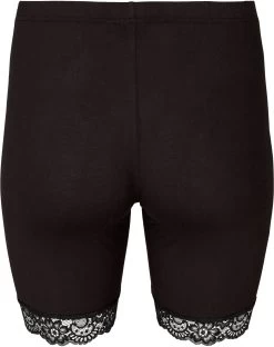 Zizzi Short Met Kanten Detail -Beroemde Badkleding Winkel zizzi short met kanten detail zwart 7