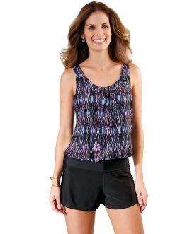 Zwemrok -Beroemde Badkleding Winkel zwemshort zwart 5